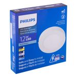 Painel-Led-de-Sobrepor-Branco-Redondo-Philips-Downlight-12W-6500KAngularEsquerda3