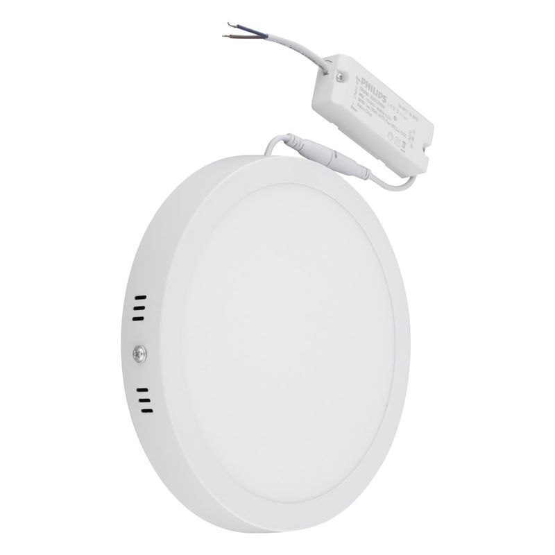 Painel-Led-de-Sobrepor-Branco-Redondo-Philips-Downlight-18W-3000KAngularEsquerda2