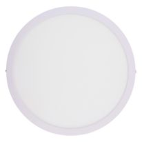 Painel Led de Sobrepor Branco Redondo Philips 24W 4000K