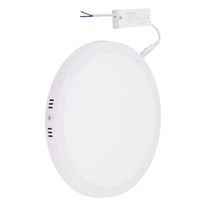 Painel Led de Sobrepor Branco Redondo Philips 24W 6500K