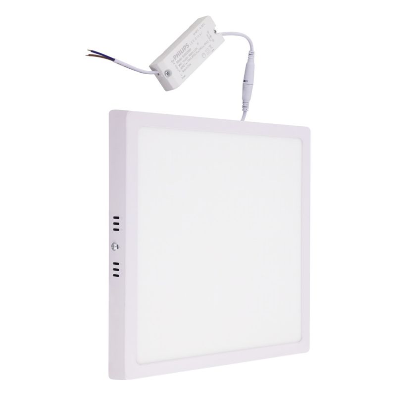 Painel-Led-de-Sobrepor-Branco-Quadrado-Philips-24W-3000KAngularEsquerda2