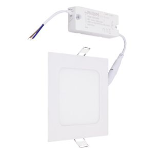 Painel Led de Embutir Branco Quadrado Philips 6W 4000K