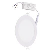 Painel Led de Embutir Branco Redondo Philips 12W 3000K