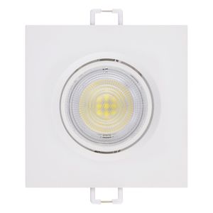 Spot Led de Embutir Quadrado Branco Philips 6,2W 6500K