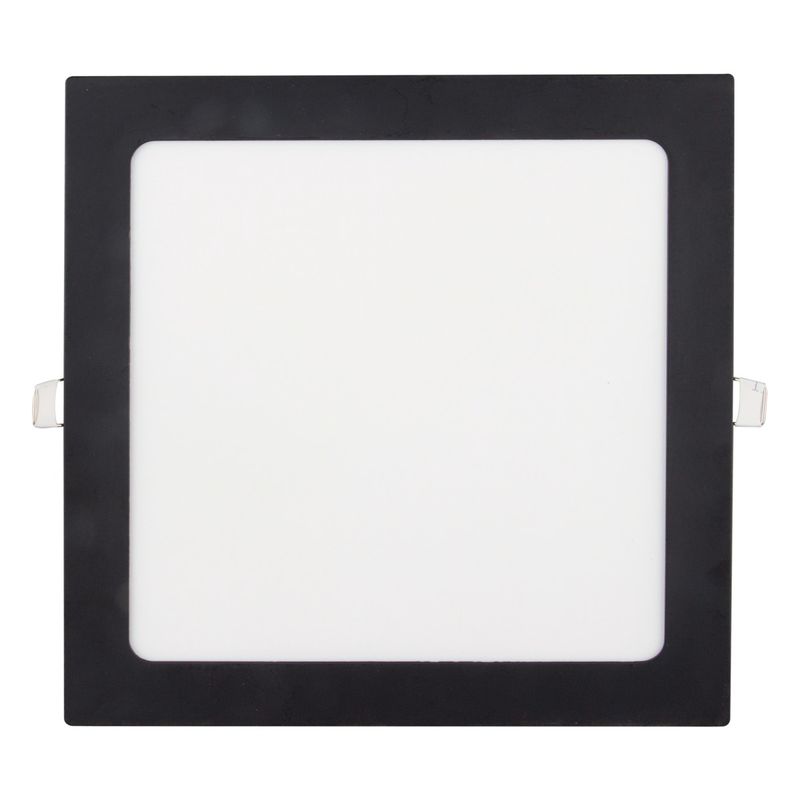 Painel-Led-de-Embutir-Preto-Quadrado-Taschibra-18W-6500K-AutovoltFrontal1