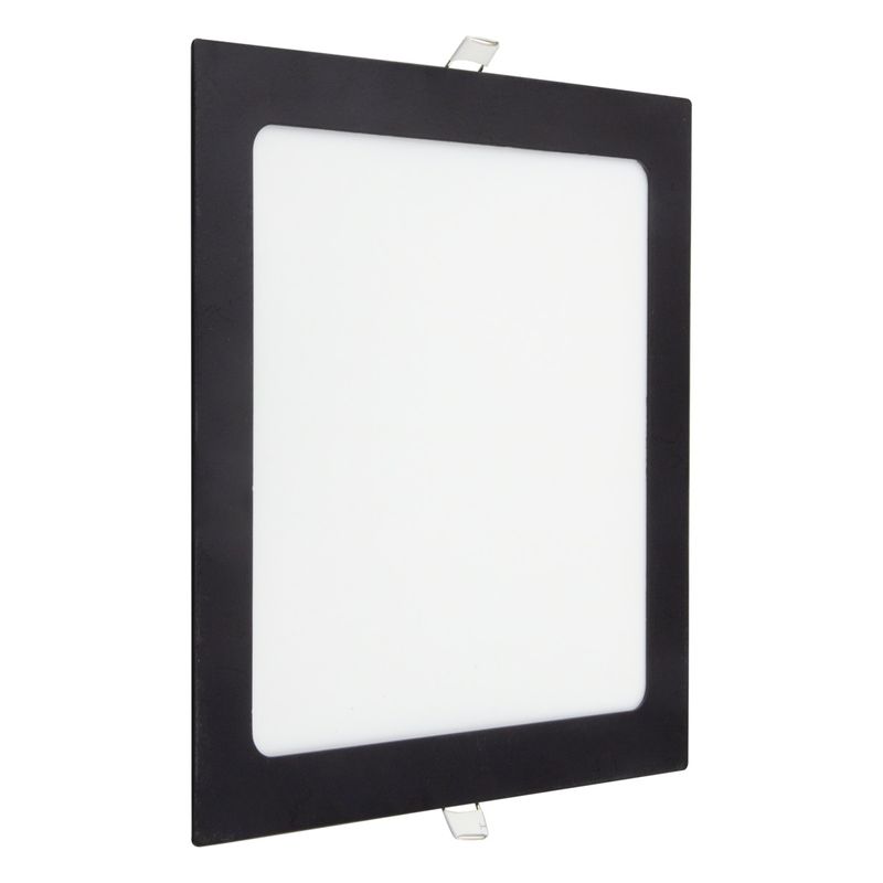 Painel-Led-de-Embutir-Preto-Quadrado-Taschibra-18W-6500K-AutovoltAngularEsquerda2