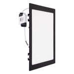 Painel-Led-de-Embutir-Preto-Quadrado-Taschibra-24W-3000K-AutovoltAngularEsquerda2