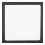 Painel-Led-de-Sobrepor-Preto-Quadrado-Taschibra-Lux-18W-3000K-AutovoltFrontal1