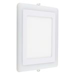 Painel-Led-de-Embutir-Branco-Quadrado-Taschibra-Dual-12W-6500K---4W-3000KAngularEsquerda2