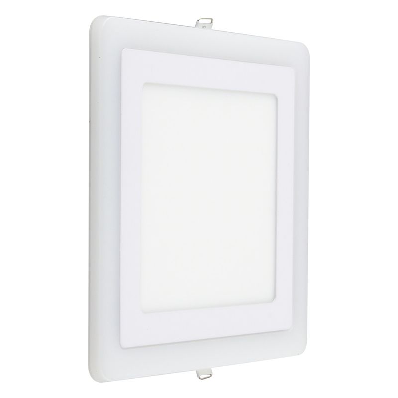 Painel-Led-de-Embutir-Branco-Quadrado-Taschibra-Dual-12W-6500K---4W-3000KAngularEsquerda2