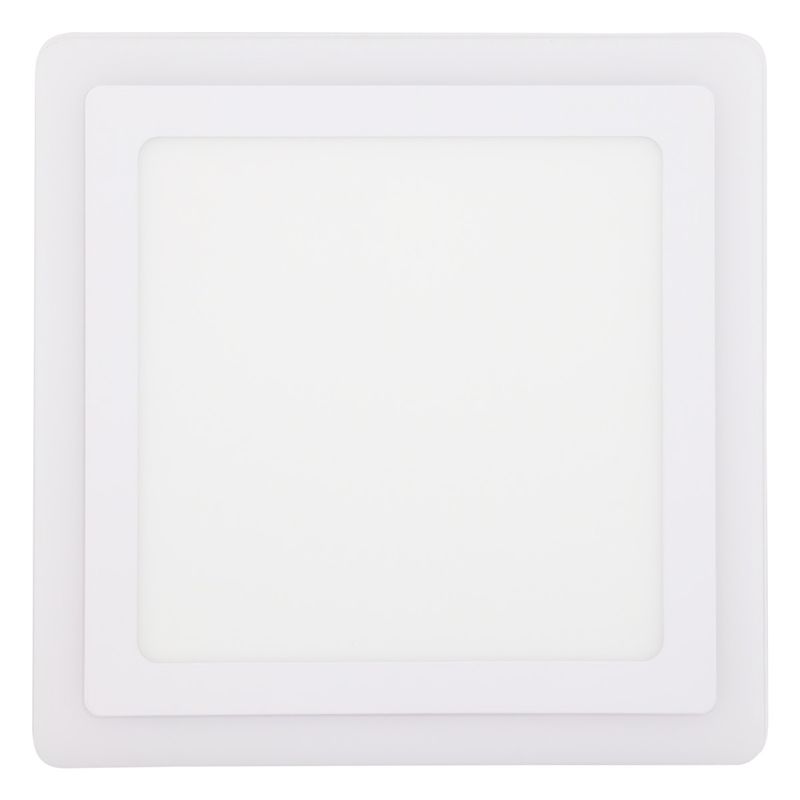 Painel-Led-de-Embutir-Branco-Quadrado-Taschibra-Dual-18W-6500K---6W-3000KFrontal1