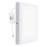 Painel-Led-de-Embutir-Branco-Quadrado-Taschibra-Dual-18W-6500K---6W-3000KAngularEsquerda2