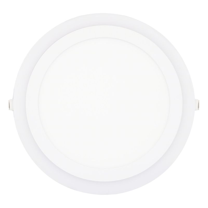 Painel-Led-de-Embutir-Branco-Redondo-Taschibra-Dual-18W-6500K---6W-3000KFrontal1