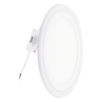 Painel-Led-de-Embutir-Branco-Redondo-Taschibra-Dual-18W-6500K---6W-3000KAngularEsquerda2