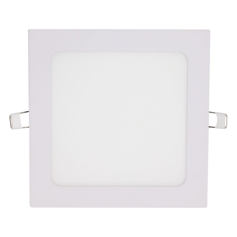 Painel-Led-de-Embutir-Branco-Quadrado-Taschibra-Lux-12W-4000K-AutovoltFrontal1