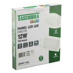 Painel-Led-de-Embutir-Branco-Redondo-Taschibra-Lux-12W-4000K-AutovoltEmbalagemAngularEsquerda3