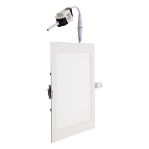 Painel Led de Embutir Branco Quadrado Taschibra Lux 18W 4000K