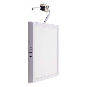 Painel Led de Sobrepor Branco Quadrado Taschibra Lux 24W 4000K