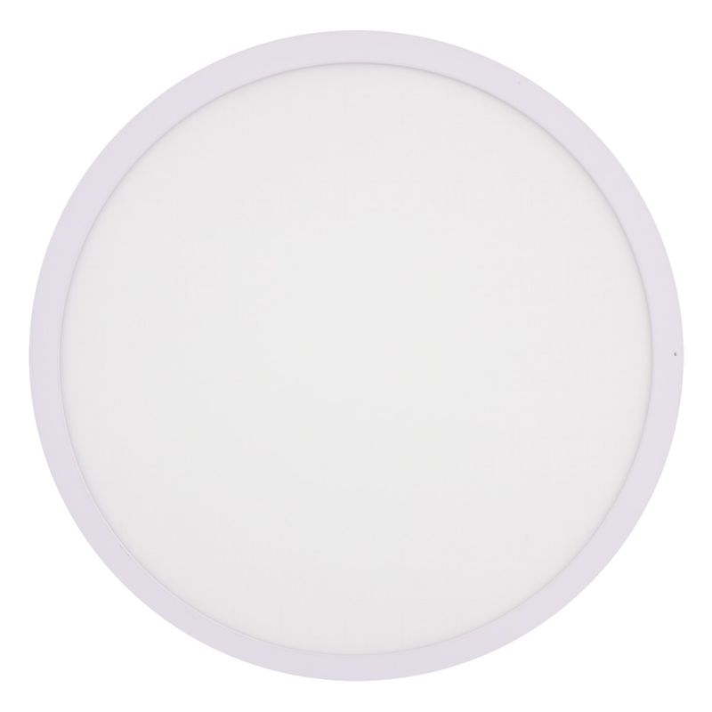 Painel-Led-de-Sobrepor-Branco-Redondo-Taschibra-Lux-24W-4000K-AutovoltFrontal1