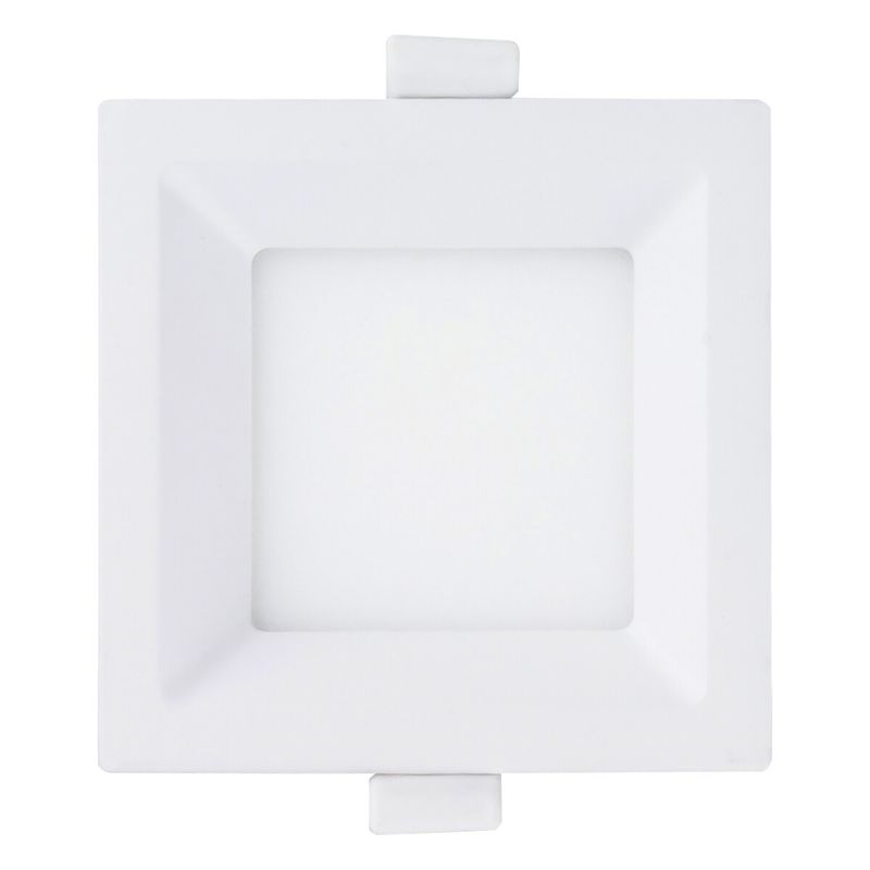 Painel-Led-de-Embutir-Branco-Quadrado-Taschibra-Lux-6W-4000K-AutovoltFrontal1