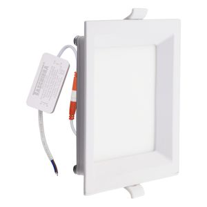 Painel Led de Embutir Branco Recuado Quadrado Taschibra Lux 12W 4000K