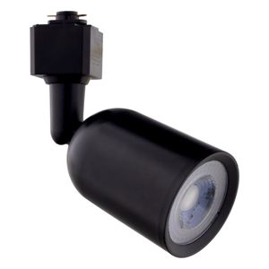 Spot de Led para Trilho Preto Taschibra Direct 6W 3000K