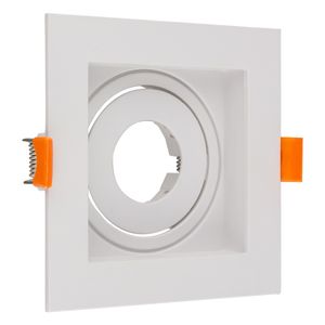 Spot de Embutir Branco Recuado Quadrado Taschibra 15W MR11