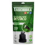 Espeto-de-Led-Preto-para-Jardim-Taschibra-5W-Luz-Verde-AutovoltEmbalagemFrontal3