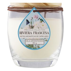 Vela Perfumada Capim-Limão Ub 180g Riviera Francesa