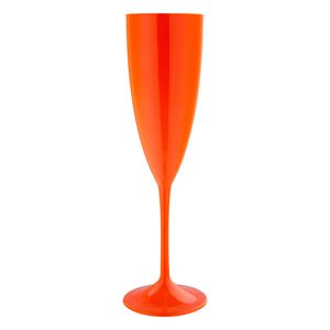 Taça para Champanhe Laranja Neoplas 170ml