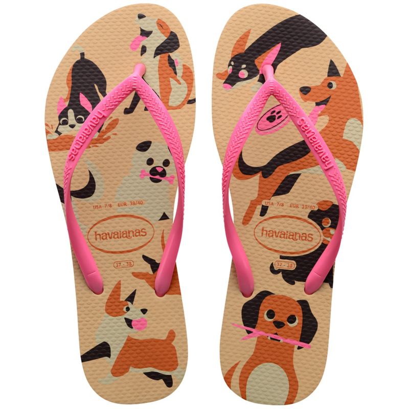 Sandalia-Slim-Pets-Dourada-Havaianas-27-28Frontal1