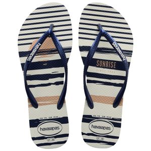 Sandália Slim Nautical Branca Havaianas