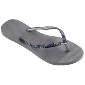 Sandália Slim Glitter Cinza Havaianas