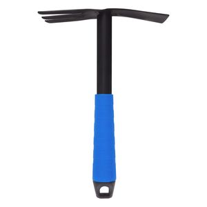 Enxadinha com Cabo Plástico Azul Powner 24cm