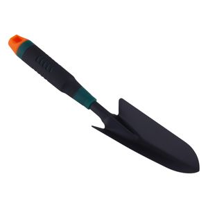 Pazinha Estreita com Cabo Plástico Verde e Laranja Powner 34cm