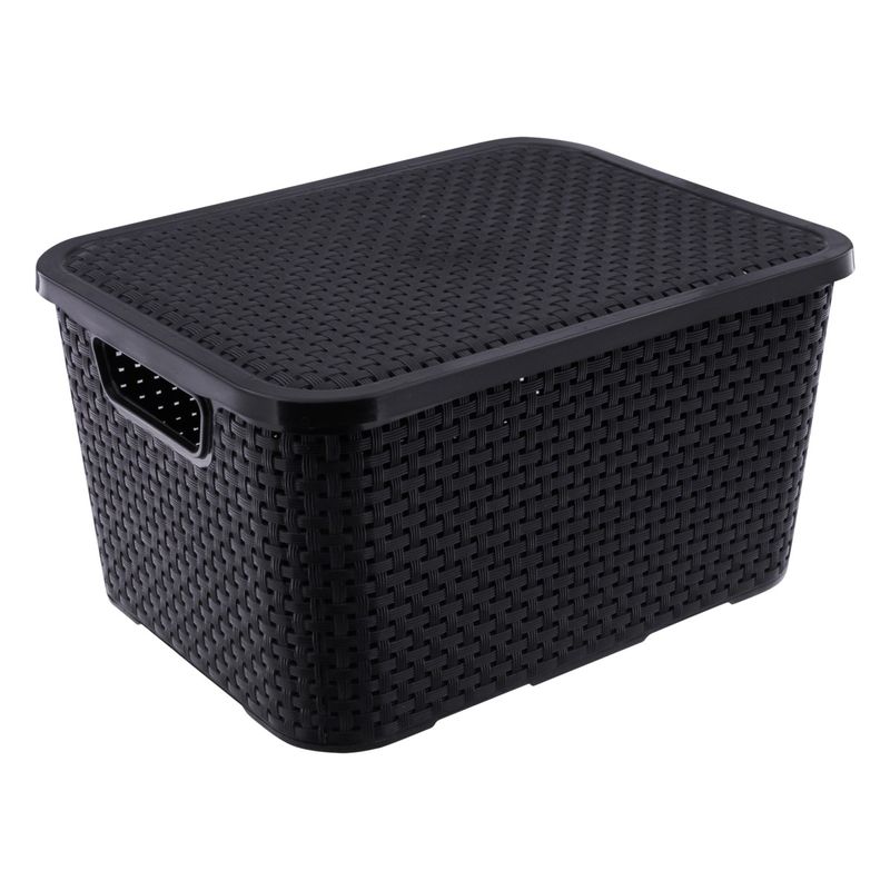 Organizador-Preto-Rattan-com-Tampa-Arqplast-15lAngularEsquerda1