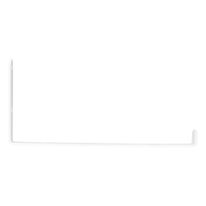 Suporte para Prateleira Branco Invertido DiCarlo 20cm