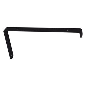 Suporte para Prateleira Preto Invertido DiCarlo 20cm