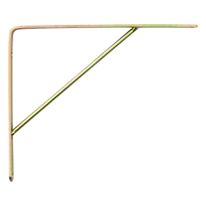 Suporte para Prateleira Reforçado DiCarlo Ouro 18cm x 20cm