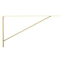 Suporte para Prateleira Dourado DiCarlo 38cm x 21cm