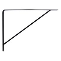 Suporte para Prateleira Preto Pesada DiCarlo 38cm x 40cm