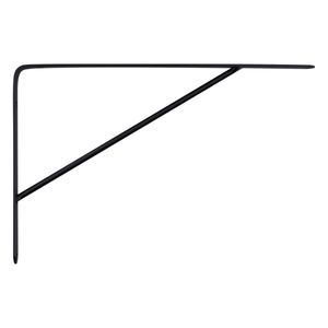 Suporte para Prateleira Preto Leve DiCarlo 23cm