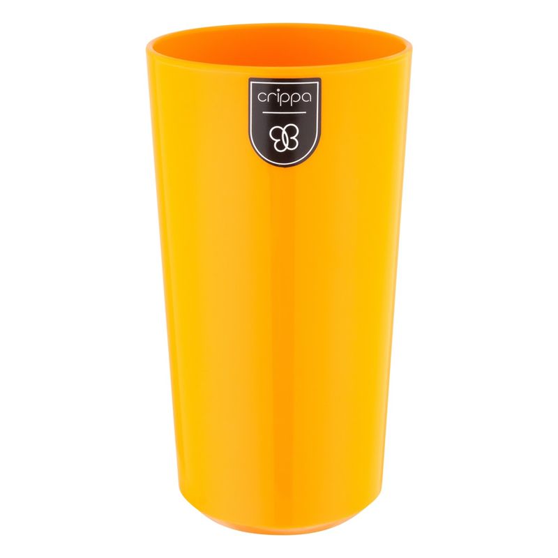 Copo-Alto-Plastico-Laranja-Crippa-500mlFrontalTopo1