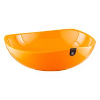 Saladeira Plástica Laranja Crippa Trio 3,2l