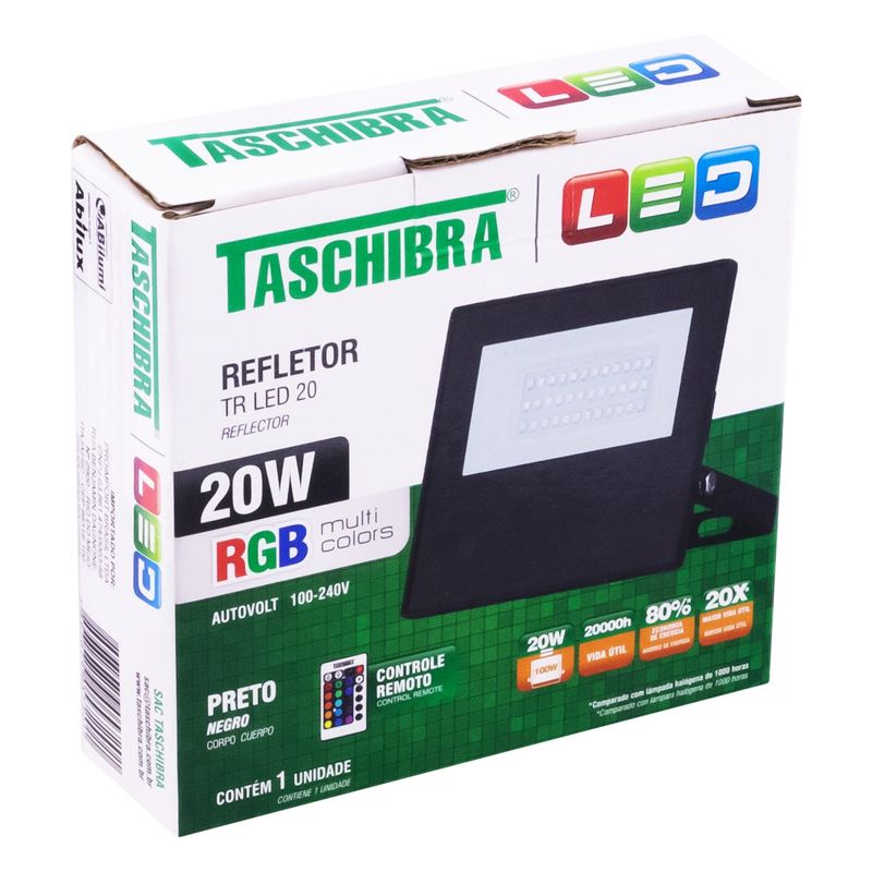 Refletor-de-Led-Preto-Taschibra-20W-RGB-AutovoltAngularEsquerda3