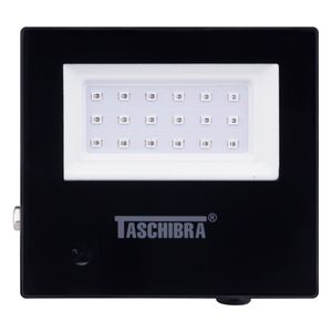 Refletor de Led Preto Taschibra 10W RGB