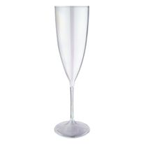 Taça Plástica para Champanhe Transparente Neoplas 170ml