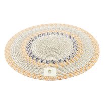 Lugar Americano Redondo Tressed Wolff Decor 38cm