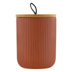 Pote-Ceramico-Terracota-com-Tampa-de-Bambu-LyorFrontal2