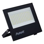 Refletor-de-Led-Preto-Avant-100W-6500K-BivoltAngularEsquerda1